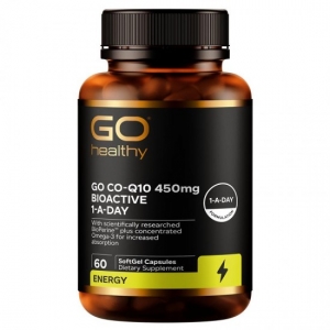 GO Healthy 辅酶Q10 450mg 60粒 参考效期27.10