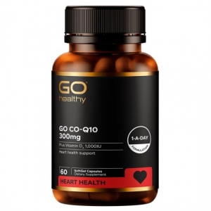 GO Healthy 辅酶Q10 300mg 60粒 参考日期28.02