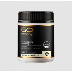 GO Healthy 羊胎素胶囊 20000mg 180粒 参考效期28.01