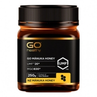 Go Healthy 麦卢卡蜂蜜 UMF 20+ 250g 参考效期28.06