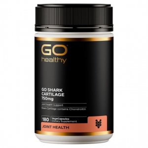 Go Healthy 鲨鱼软骨素 750mg 180粒 参考效期27.11