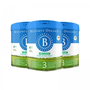 【澳洲直邮包邮】Bellamy's 贝拉米 3段 （新包装） *3罐   参考日期27.03