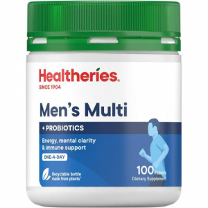 Healtheries 贺寿利 男性复合维生素 100片 参考效期28.03