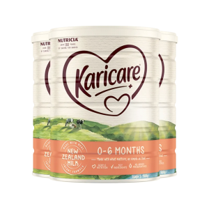 【新西兰直邮包邮-2周特快线】Karicare 可瑞康普通装 1段*3罐 参考效期2027年1月