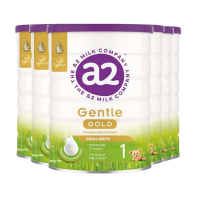 【新西兰直邮包邮-2周特快线】A2 Gentle Gold 金装 1段*6罐 参考效期2026年3月