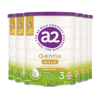 【新西兰直邮包邮-2周特快线】A2 Gentle Gold 金装 3段*6罐 参考效期2026年5月