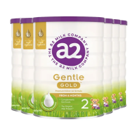 【新西兰直邮包邮-2周特快线】A2 Gentle Gold 金装 2段*6罐 参考效期2026年6月