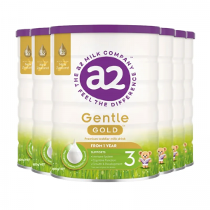 【新西兰直邮包邮-2周特快线】A2 Gentle Gold 金装 3段*6罐 参考效期2026年5月