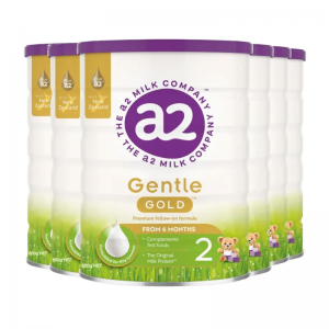 【新西兰直邮包邮-2周特快线】A2 Gentle Gold 金装 2段*6罐 参考效期2026年6月