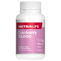 【旧版*效期26.05.22】Nutralife 纽乐 蔓越莓50000mg 100粒
