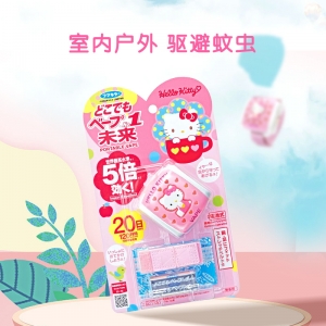 【国内现货一件包邮】VAPE防蚊片电池驱蚊手环凯蒂粉  *1 保质期最新
