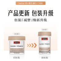 【澳洲直邮】Swisse 钙+维生素D 150片 参考日期27.08