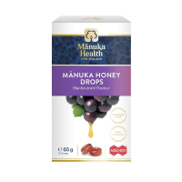 Manuka Health  蜜纽康MGO 400 麦卢卡蜂蜜润喉糖 黑加仑味 15粒  参考效期26.07
