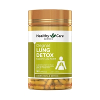 【澳洲直邮】Healthy care 清肺灵胶囊180粒 参考效期28.04