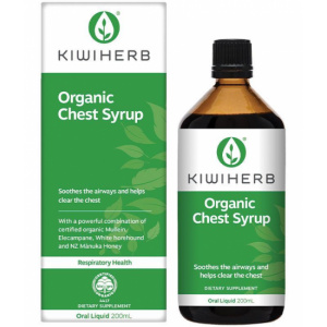 Kiwiherb 有机草本清肺咳嗽糖浆 200ml  参考效期27.03