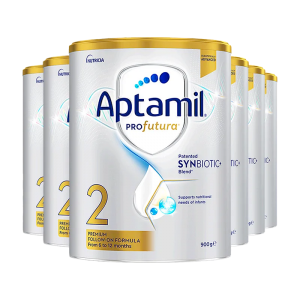 【新西兰直邮包邮-2周特快线】Aptamil 爱他美白金 2段 *6罐  参考效期2027年5月