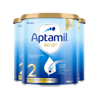 【新西兰直邮包邮-保税BC清关快线】Aptamil 爱他美金装 2段 *3罐  参考效期2027年5月
