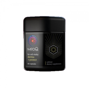 【临期秒杀】MitoQ 小黑伞 韧肤胶囊 60粒 -Derma Protect  参考效期26.10