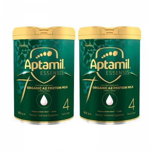 【新西兰直邮包邮-普通线】Aptamil 有机A2蛋白奶4段 *2罐 参考效期2027年1月