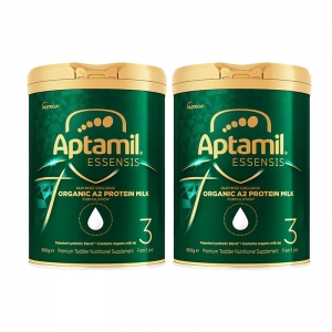 【新西兰直邮包邮-普通线】Aptamil 有机A2蛋白奶3段 *2罐 参考效期2027年1月