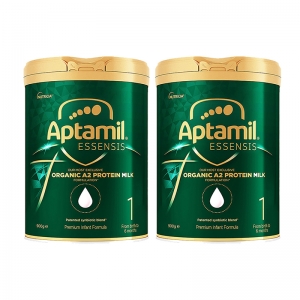 【新西兰直邮包邮-普通线】Aptamil 有机A2蛋白奶1段 *2罐 参考效期2027年3月