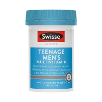 【澳洲直邮】Swisse 青少年男孩复合维生素60粒 参考效期28.09