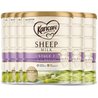 【新西兰直邮包邮】Karicare 可瑞康绵羊奶 2段 *6罐 参考效期2027年10月