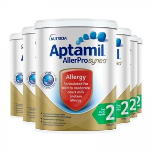 【新西兰直邮包邮-普通线】Aptamil 爱他美 深度水解2段奶粉 900g *6罐 参考效期2027年10月