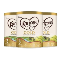 【新西兰直邮包邮普通线】Karicare 可瑞康金装A2-3段（3罐） 参考效期2027年9月