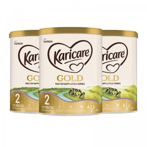 【新西兰直邮包邮-顺丰2周达】Karicare 可瑞康金装A2-2段（3罐） 参考效期2027年12月