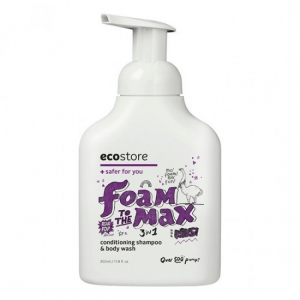 Ecostore 宜可诚 宝宝洗发护发沐浴 三合一 香梨味 350ml 参考效期28.02
