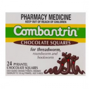 Combantrin 打虫巧克力 24块 参考效期27.09