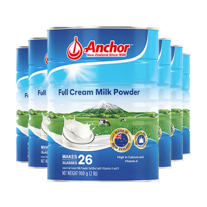 【新西兰直邮包邮-顺丰2周达】Anchor 安佳罐装 900g/罐 全脂（6罐装） 参考效期2027年6月
