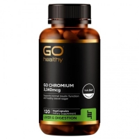 Go Healthy 高之源铬精华血糖平衡胶囊3340mg 120粒  参考效期28.07