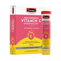 Swisse 维生素VC泡腾片 60片 1盒三条  参考效期28.06