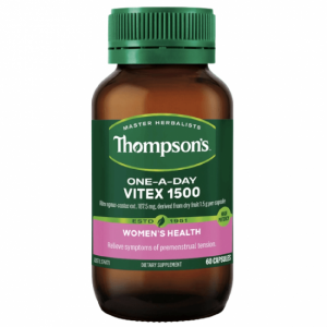 Thompson's 汤普森 圣洁莓60粒 1500mg 60粒 参考效期28.02