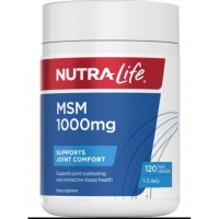Nutralife 纽乐 关节止痛剂MSM 120粒 参考效期28.06