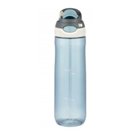 【清仓特价】Contigo 运动防漏水杯 709ml（银灰 ）单个没包装盒