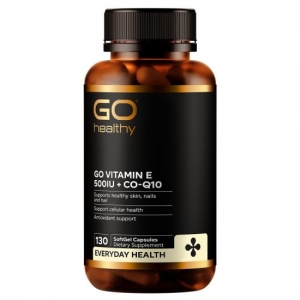 Go Healthy 高之源 维生素E+辅酶Q10 130粒 参考效期29.05