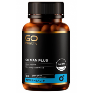 Go Healthy 高之源 男士精力提升胶囊 60粒 -Go Man Plus 参考效期28.09