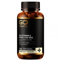 Go Healthy 高之源 维生素E+辅酶Q10 130粒 参考效期29.05